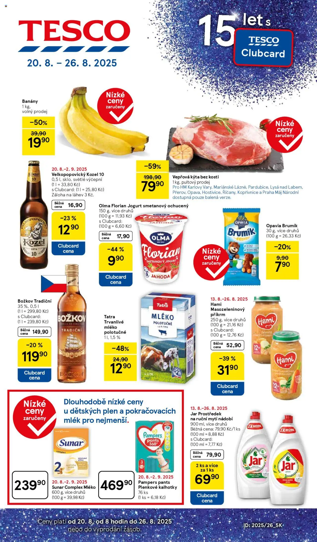  TESCO leták od 20.08.2025 - Akční "Hypermarket" leták