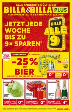 Billa AT - BILLA - BILLA Wien megtekintése, amely érvényes 2025.08.14.-től