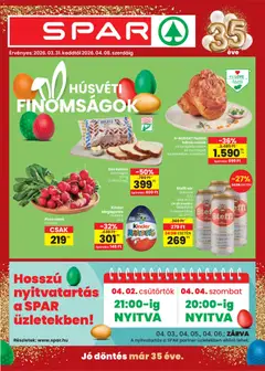 Spar - Spar akciós újság megtekintése, amely érvényes 2026.03.31.-től