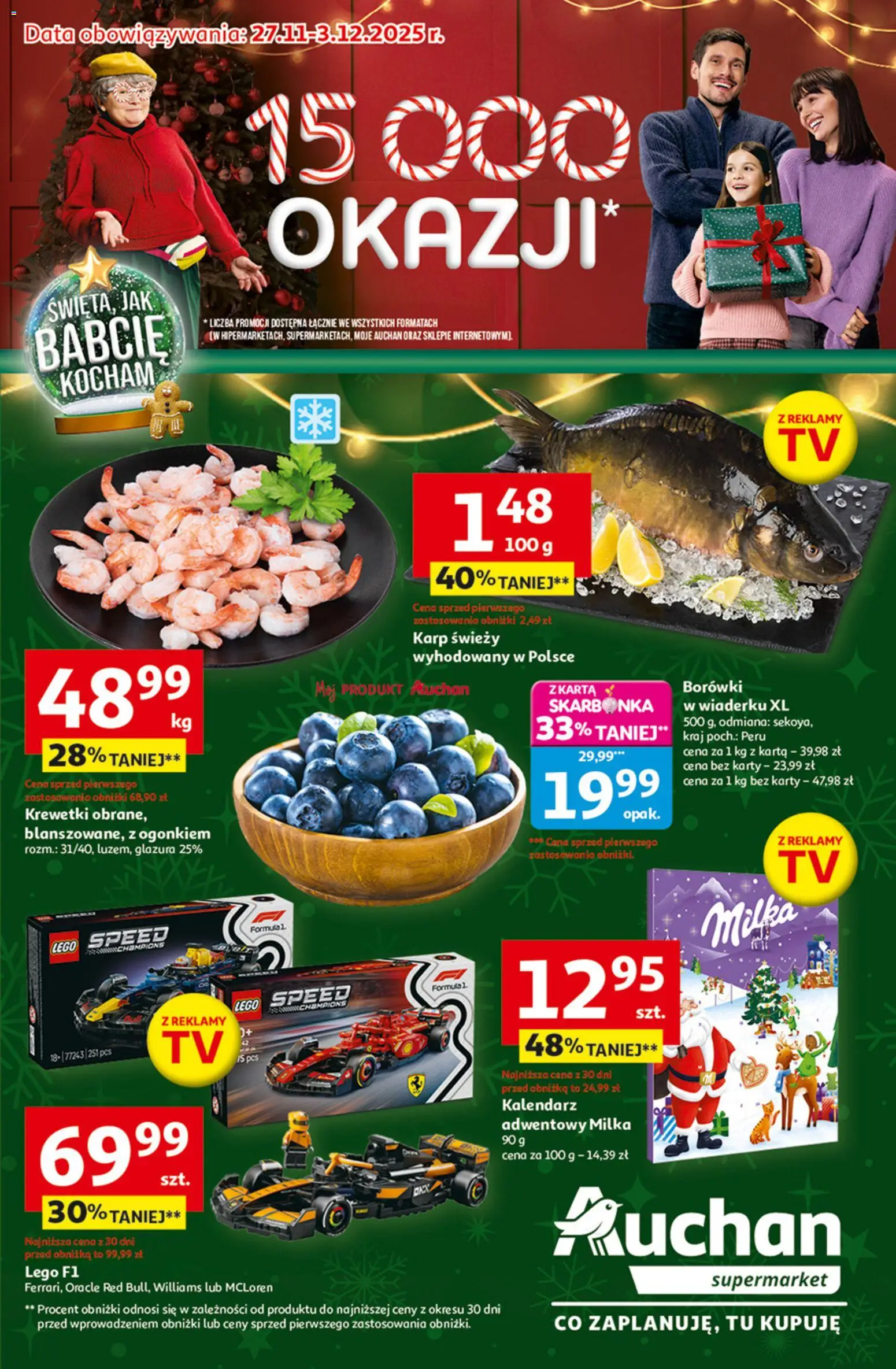 Pogląd gazetki "Gazetka" ze sklepu Auchan ważnej od 27.11.2025