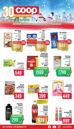 COOP - Mecsek - Mini & Abc & Szuper megtekintése, amely érvényes 2025.12.11.-től