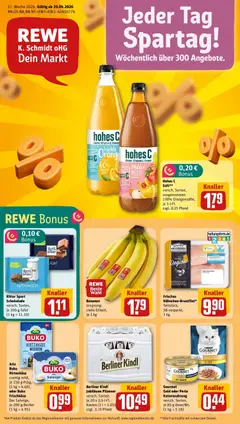 Vorschau von dem Prospekt des Geschäftes Rewe, gültig ab dem 20.04.2026