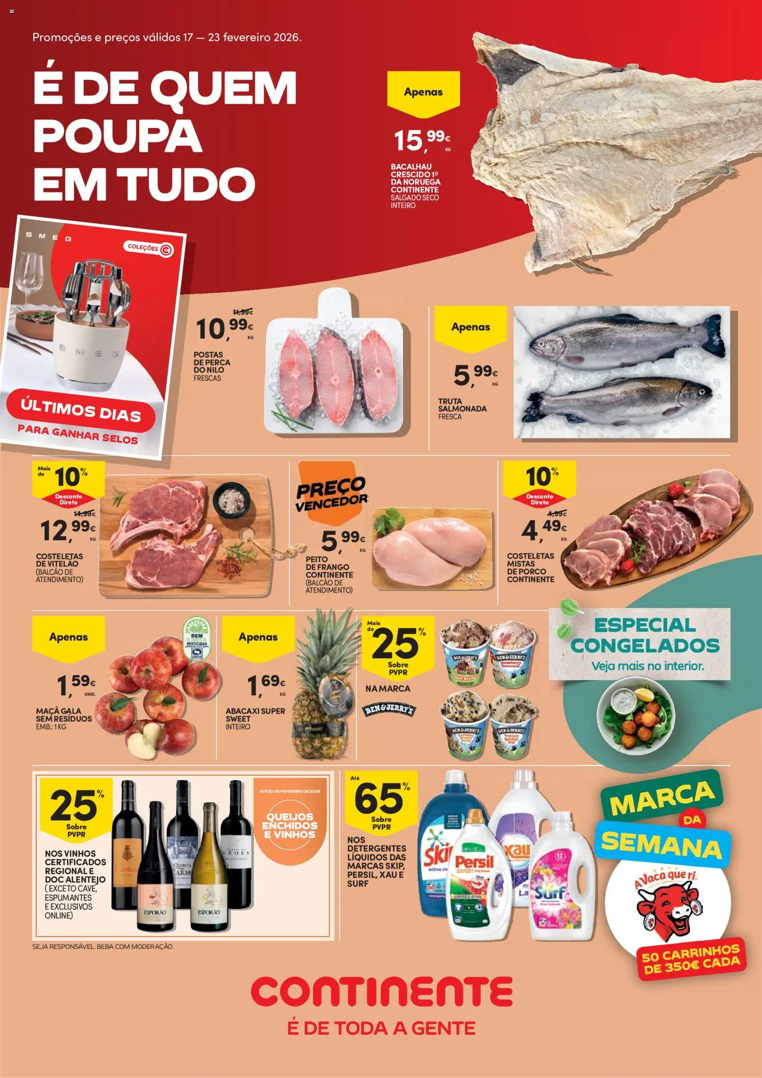 Pré-visualização do folheto da loja Continente válida a partir de 17/02/2026