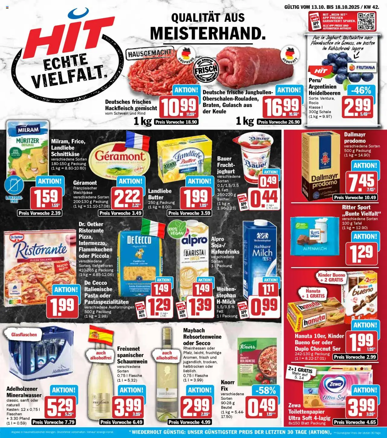 HIT Prospekt ab 13.10.2025 nächste Woche > Bayern