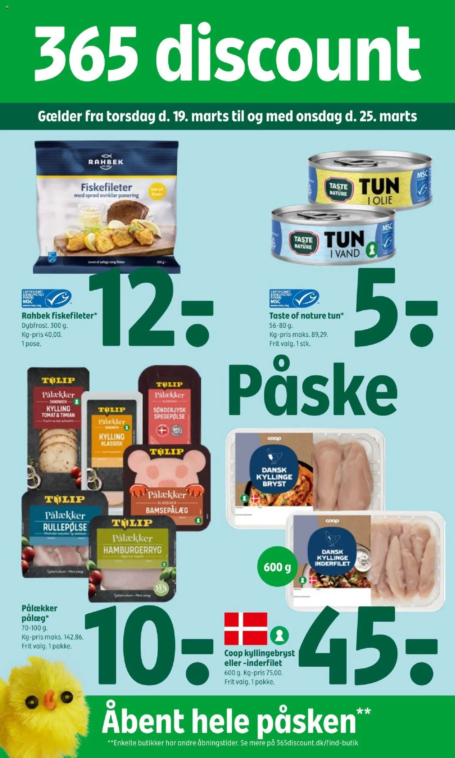 Eksempel på tilbudsavis Coop 365 - Tilbudsavis uge 13 fra butik Coop 365 gyldig fra 19/03/2026
