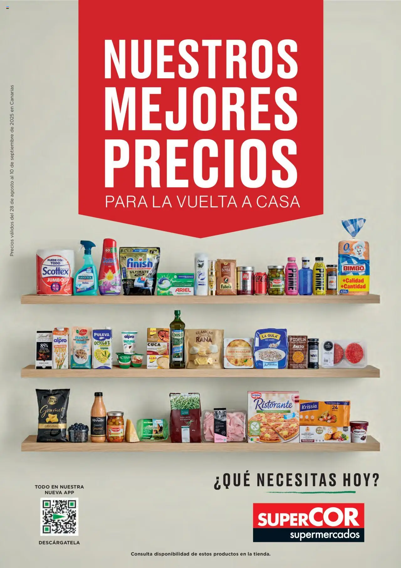 Supercor Canarias > 28/08 - 10/09/2025 > Ofertas - Azúcar, Lindt
