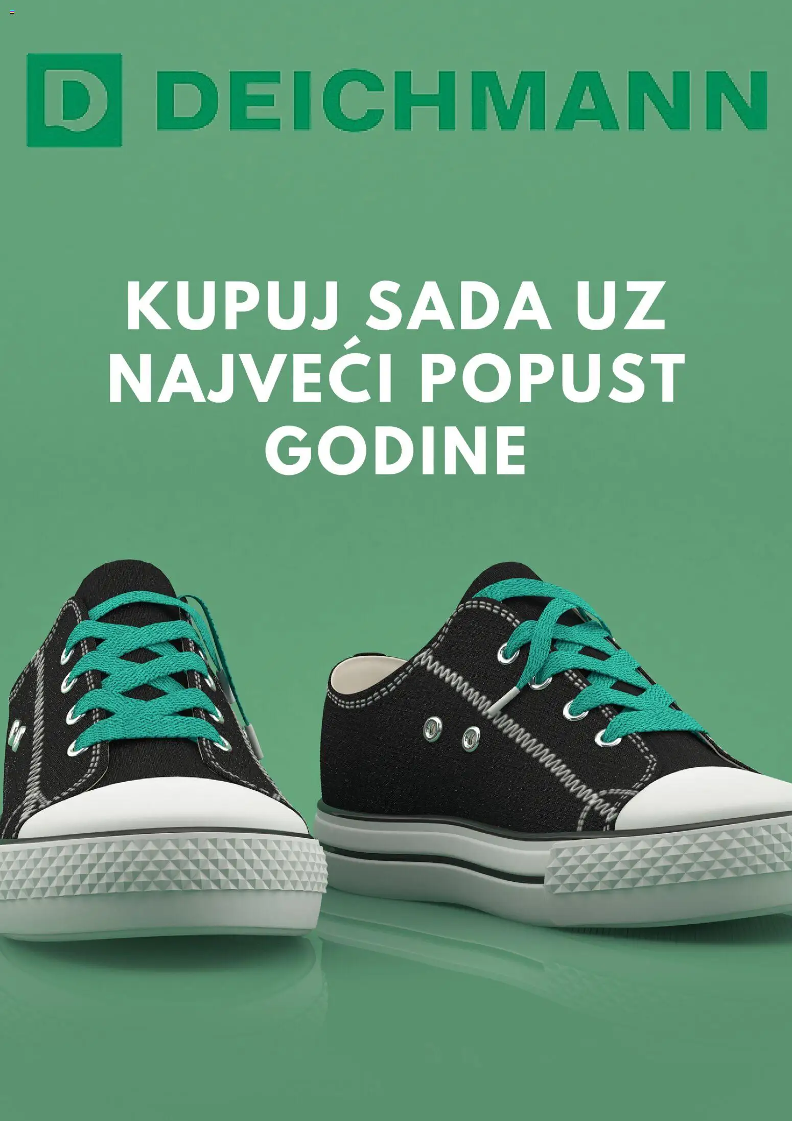 Pregled letka Katalog trgovine Deichmann vrijedi od 2025.12.09