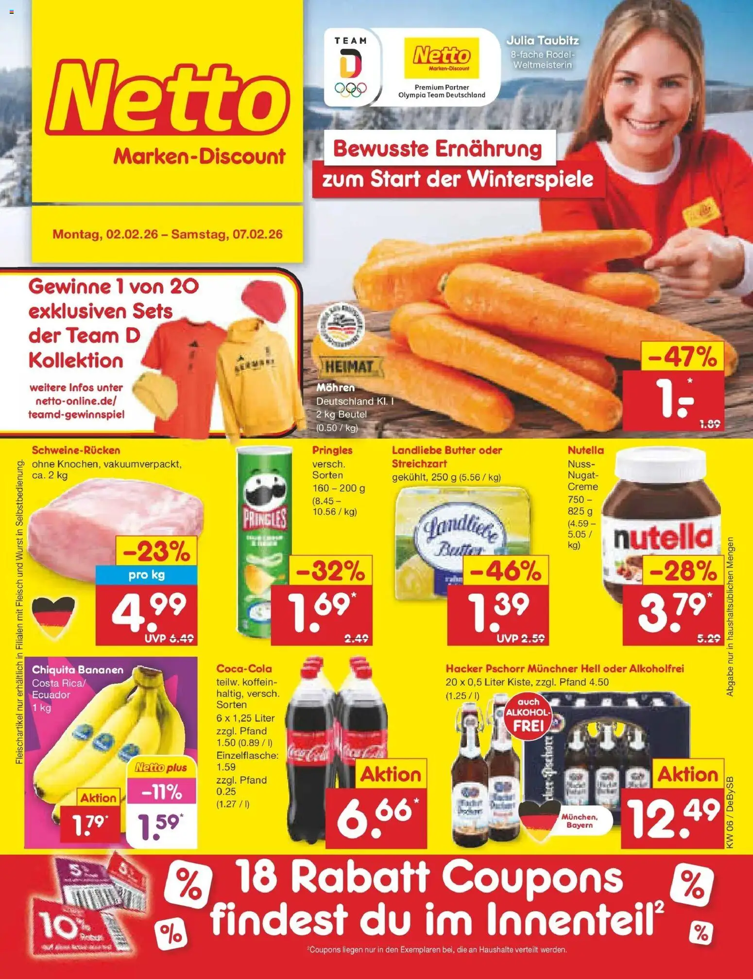 Vorschau von dem Prospekt des Geschäftes Netto Marken-Discount, gültig ab dem 02.02.2026