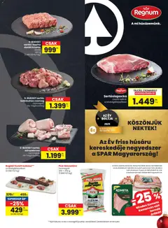 Spar - Akciós újság Spar megtekintése, amely érvényes 2025.12.04.-től | Oldal: 5