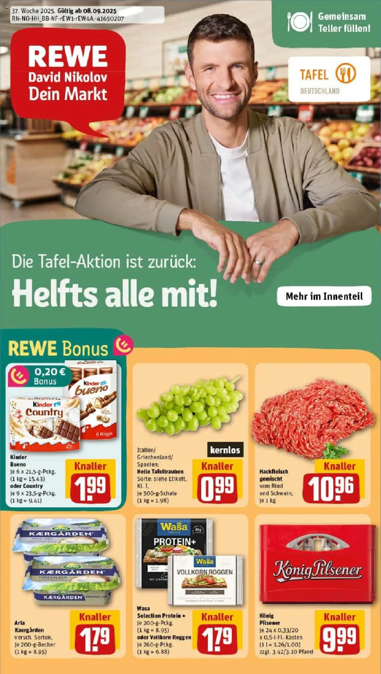 REWE Prospekt ab 07.09.2025 nächste Woche - Prospekt Hamburg	