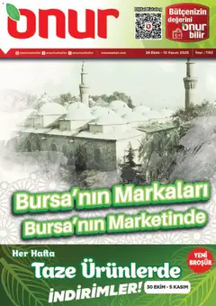 Onur Market Katalog - Bursa 28.10.2025 - Broşürünün önizlemesi