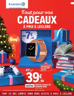 Prévisualisation de Catalogue cadeaux du magasin E.Leclerc formulaire valide 02/12/2025