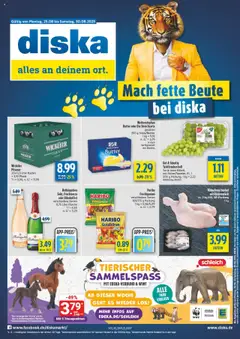 Vorschau von dem Prospekt des Geschäftes Diska, gültig ab dem 25.08.2025