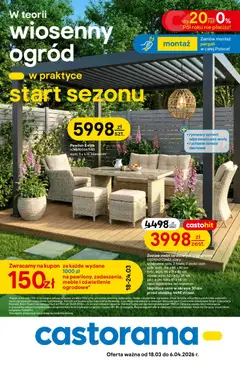 Pogląd gazetki "Castorama gazetka" ze sklepu Castorama ważnej od 18.03.2026