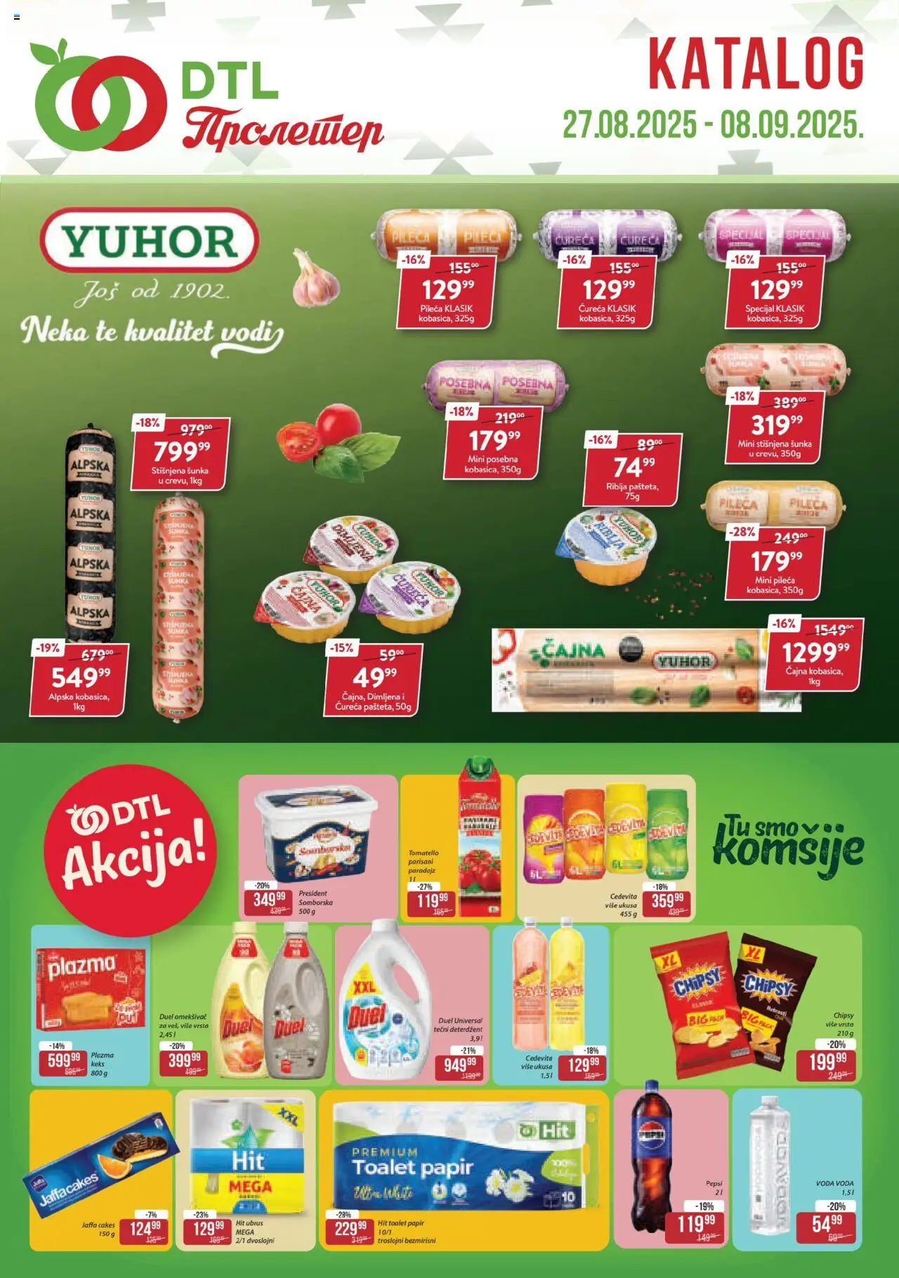 Metalac Proleter katalog važi od 27.08.2025 - stranica 1