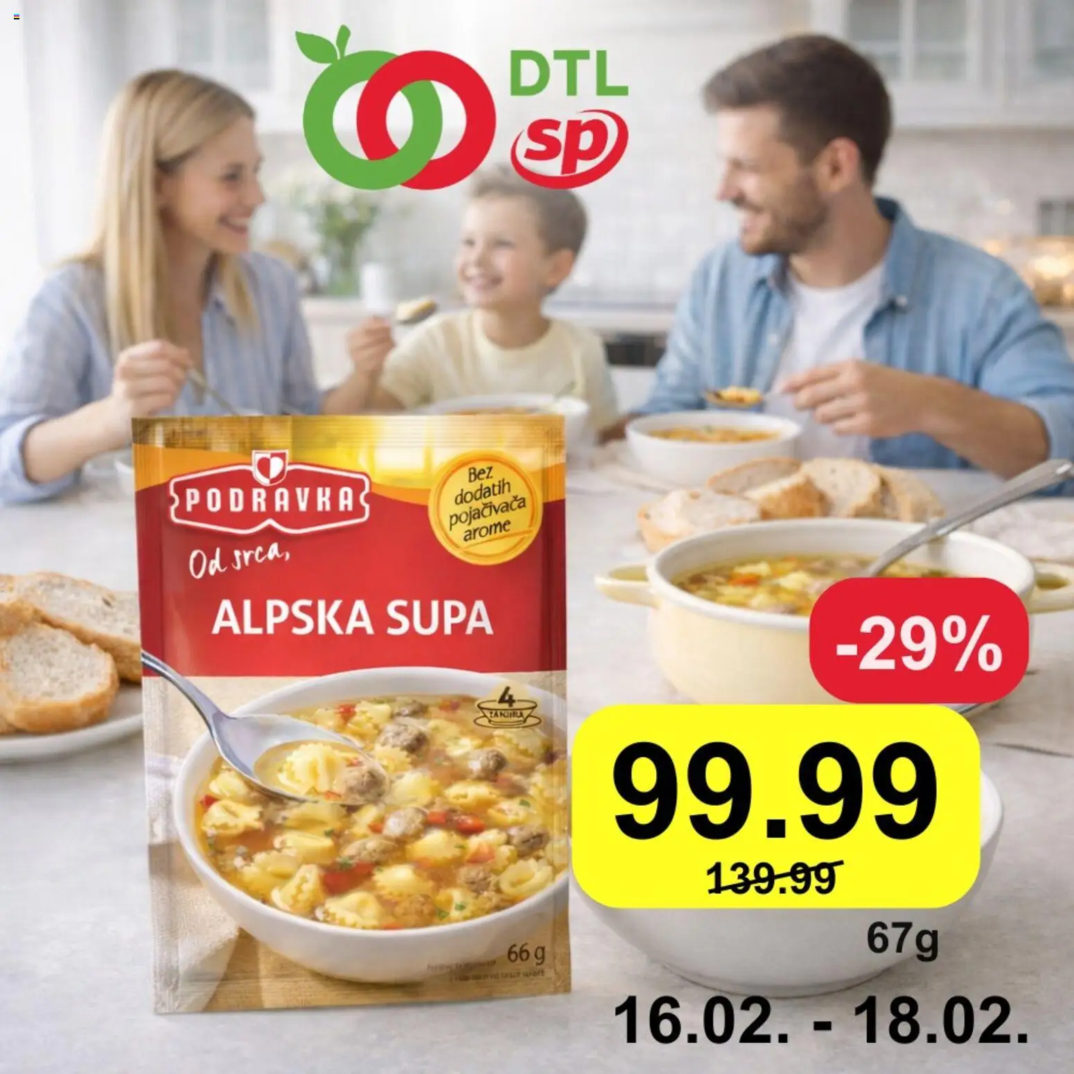 Pregled Senta Promet kataloga - važi od 16.02.2026 - Podravka