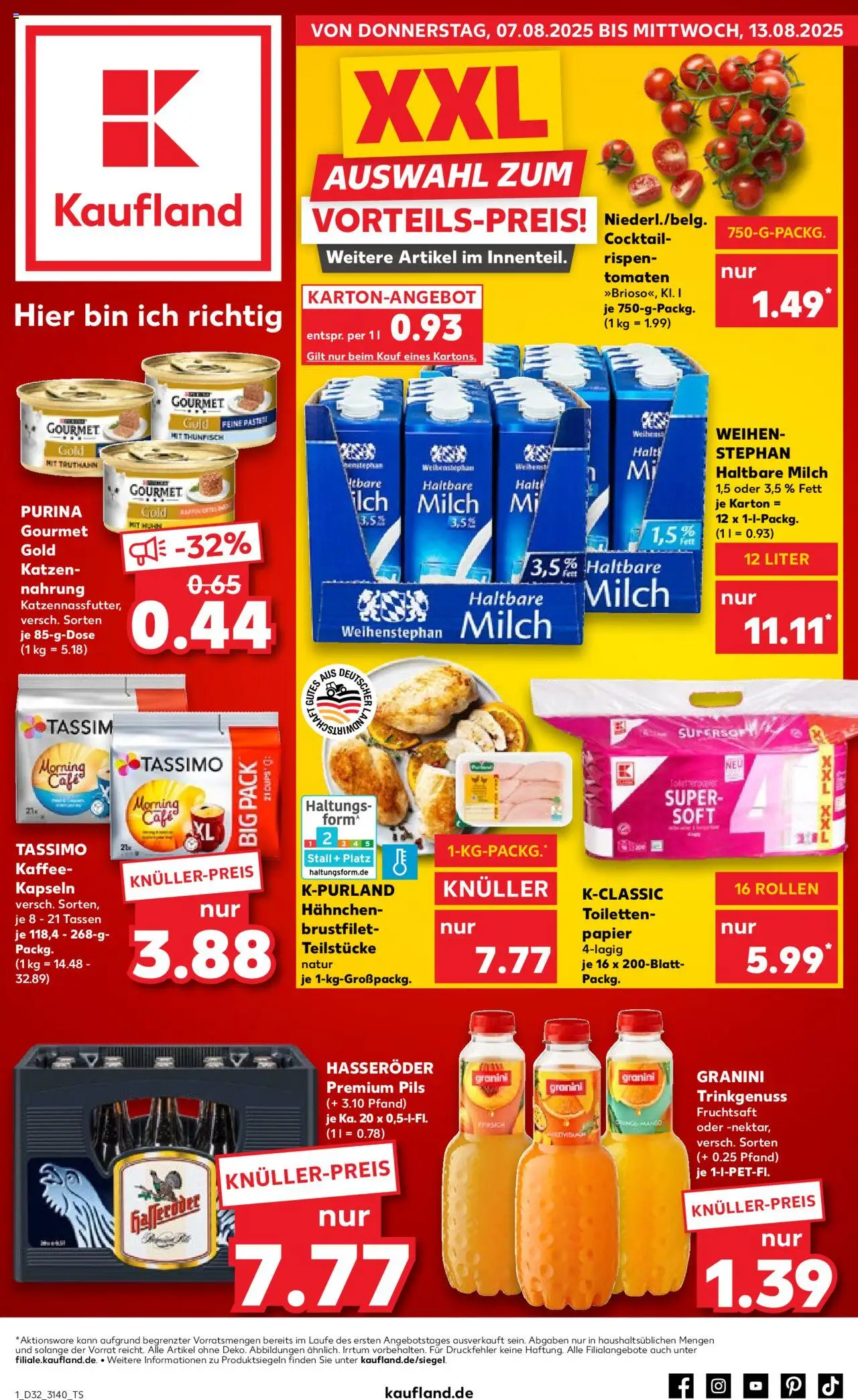 Kaufland DE shop DE Folder Leipzig geldig vanaf 07-08-2025 - Paginanummer 1