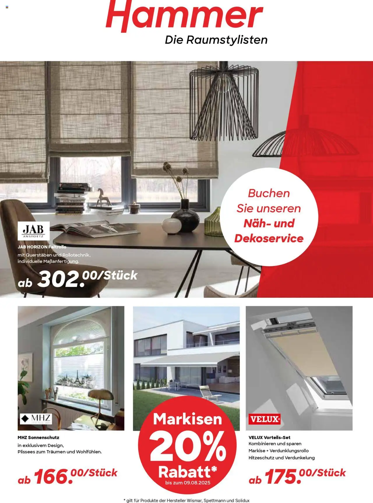 Hammer Zuhause Prospekt (vom von Sonntag 27.07.2025)