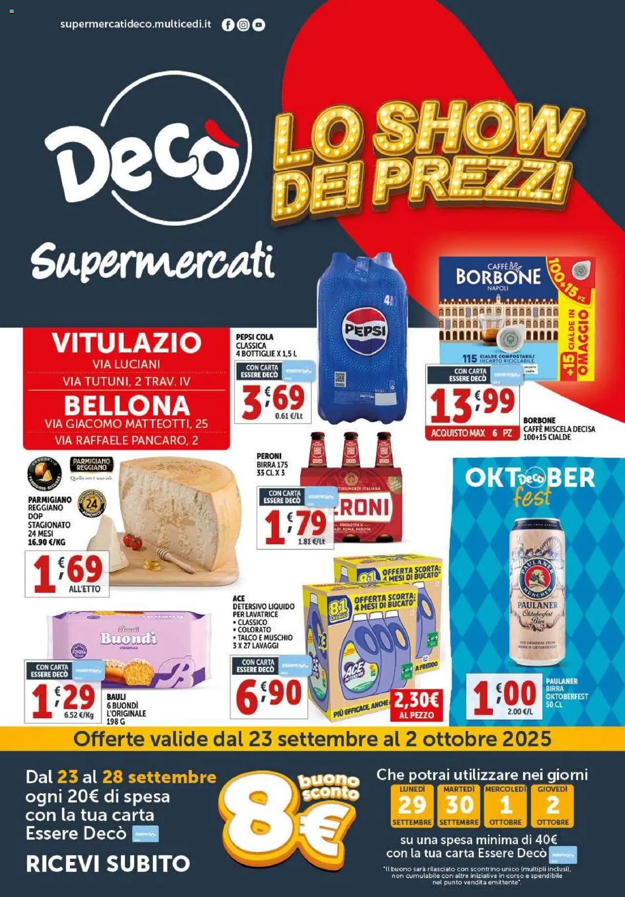 Volantino Decò valido da 23/09/2025 numero di pagina 1