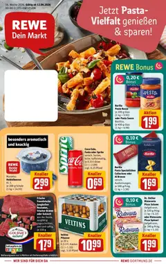 Vorschau von dem Prospekt des Geschäftes Rewe, gültig ab dem 12.04.2026