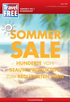 Vorschau von dem Prospekt des Geschäftes Travel Free, gültig ab dem 01.08.2025