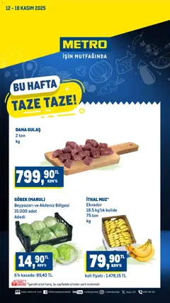 Metro Katalog 12.11.2025 - Broşürünün önizlemesi