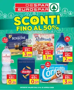 Anteprima dell'opuscolo Eurospar volantino Sardegna dal negozio Eurospar valido da 09/04/2026