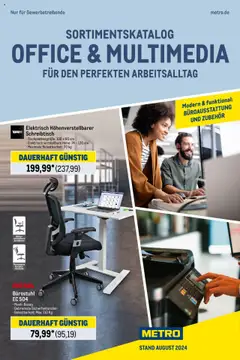 Vorschau von dem Prospekt des Geschäftes Metro, gültig ab dem 23.08.2025