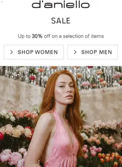 Anteprima dell'opuscolo D'aniello Boutique dal negozio Offerte valido da 08/01/2026