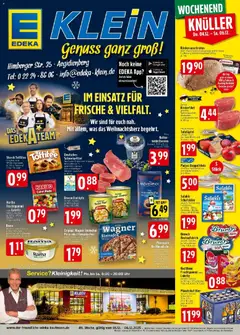 Vorschau von dem Prospekt des Geschäftes Edeka, gültig ab dem 01.12.2025