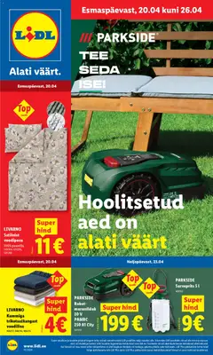 Lidl kliendilehe eelvaade alates 20.04.2026
