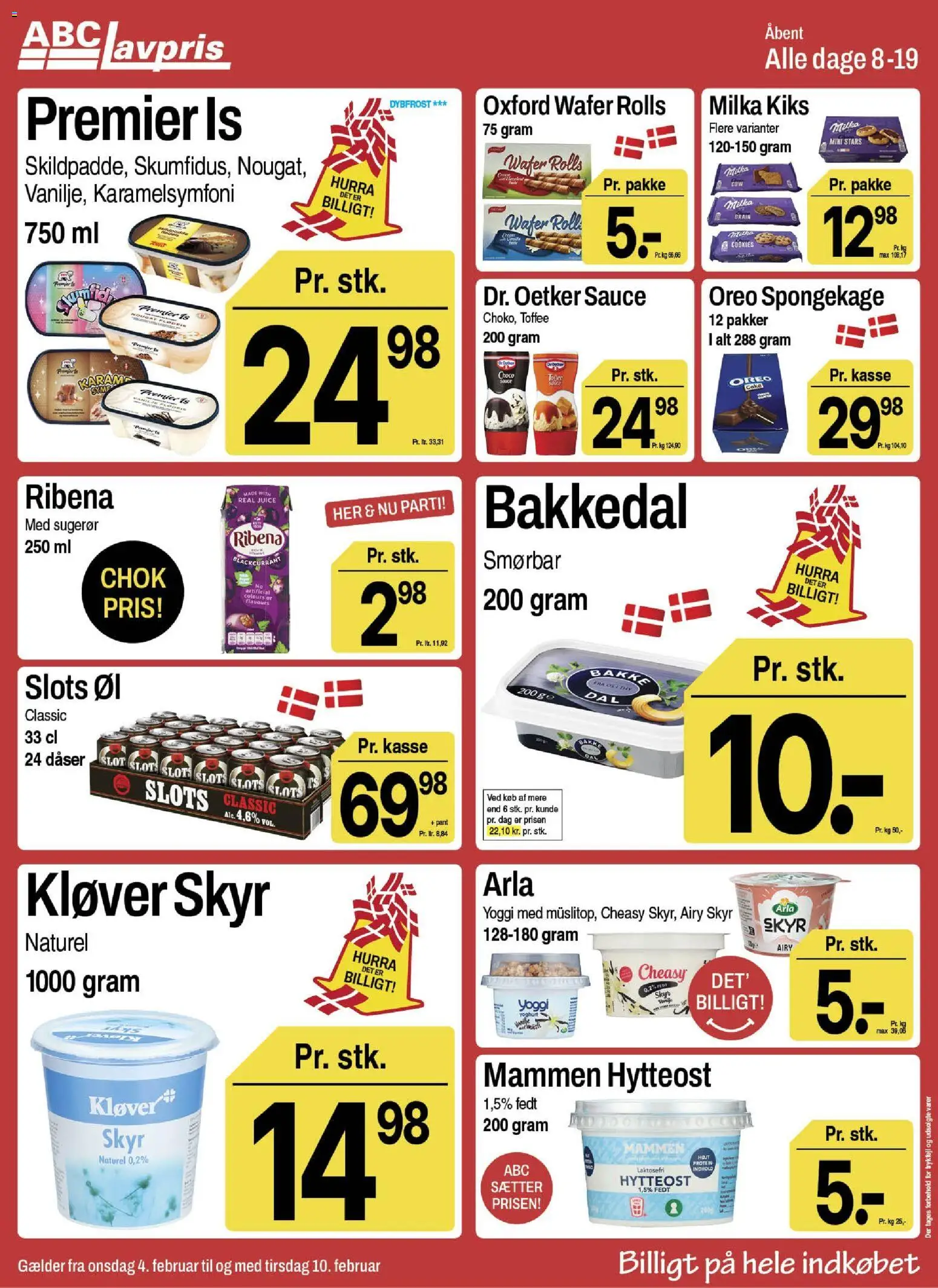 Eksempel på tilbudsavis Gram fra butik Abc Lavpris gyldig fra 04/02/2026