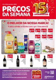 Pré-visualização do folheto da loja Amanhecer válida a partir de 22/01/2026