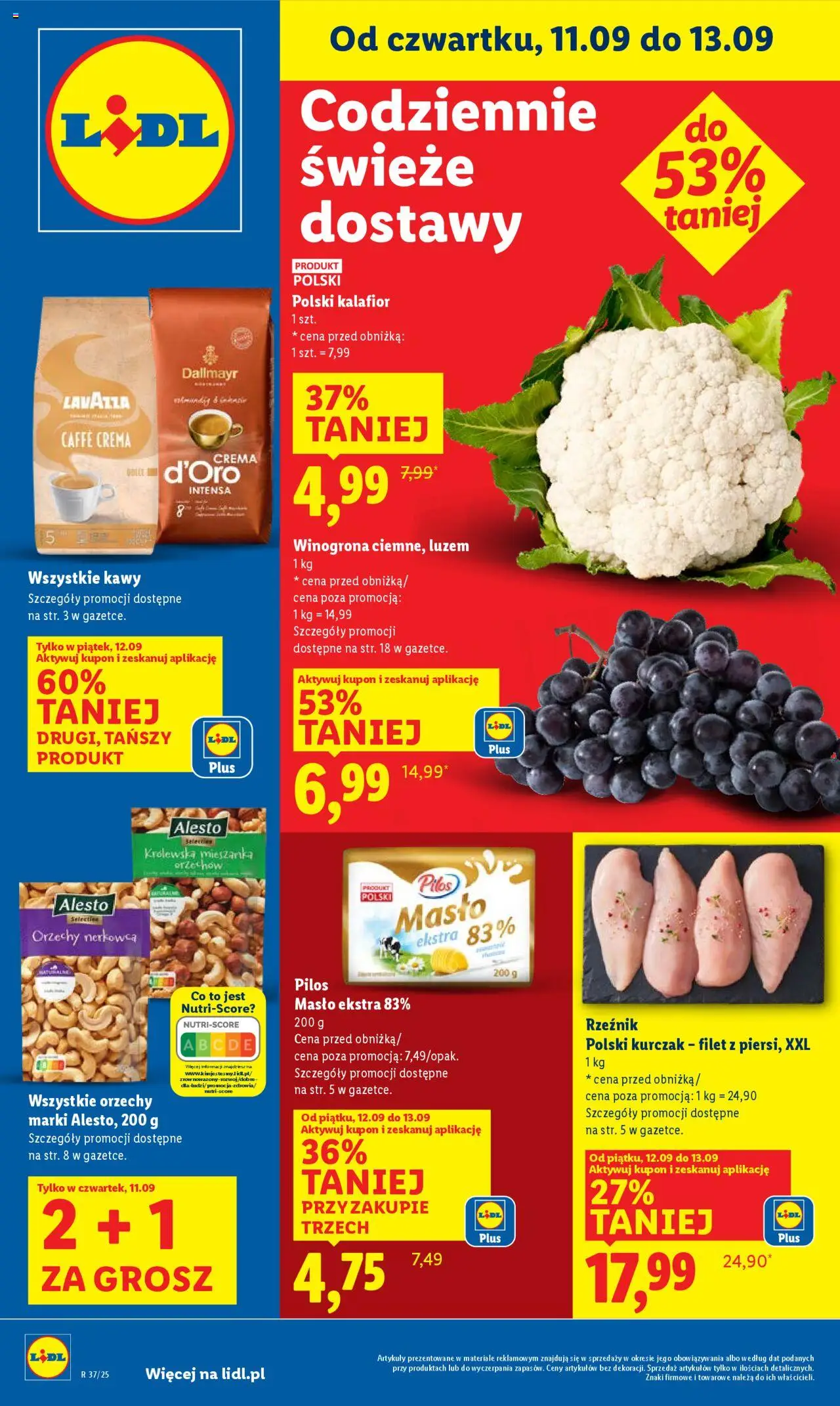 LIDL gazetka 11.09.2025 - 13.09.2025 - Najnowsza od czwartku - Numer strony 1