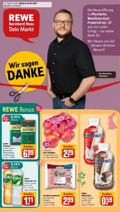 Vorschau von dem Prospekt des Geschäftes Rewe, gültig ab dem 15.03.2026