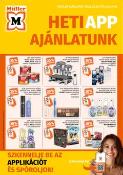 Müller - Müller akciós újság megtekintése, amely érvényes 2026.03.30.-től