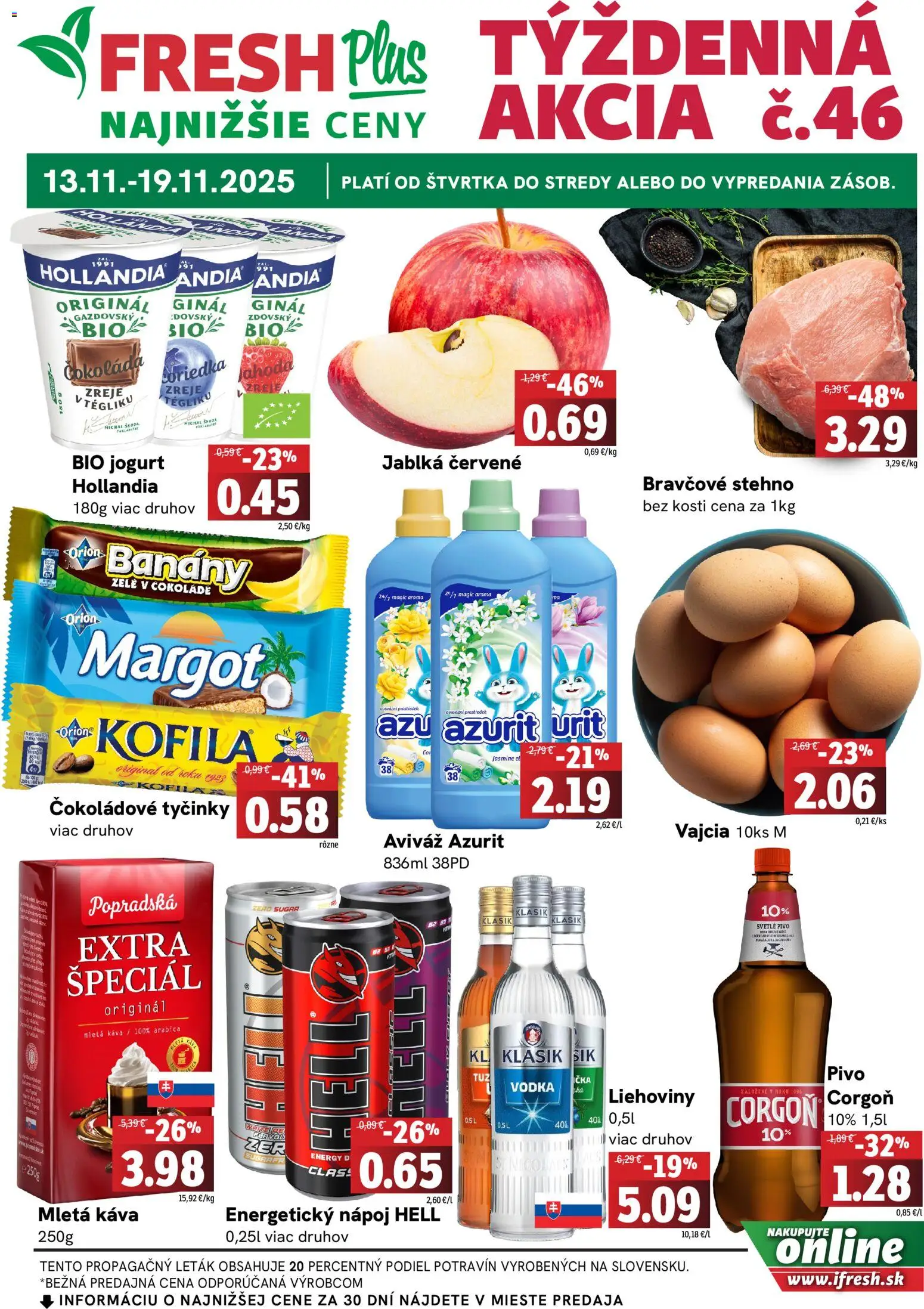 Náhľad Fresh letáku platného od 13.11.2025