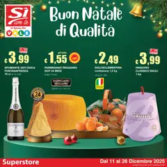 Anteprima dell'opuscolo Volantino Superstore dal negozio Sì con Te valido da 11/12/2025