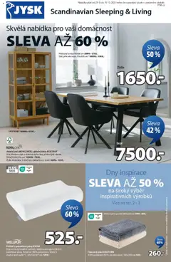 Náhled nabídky: JYSK Leták - Slevy platný od 29.09.2025