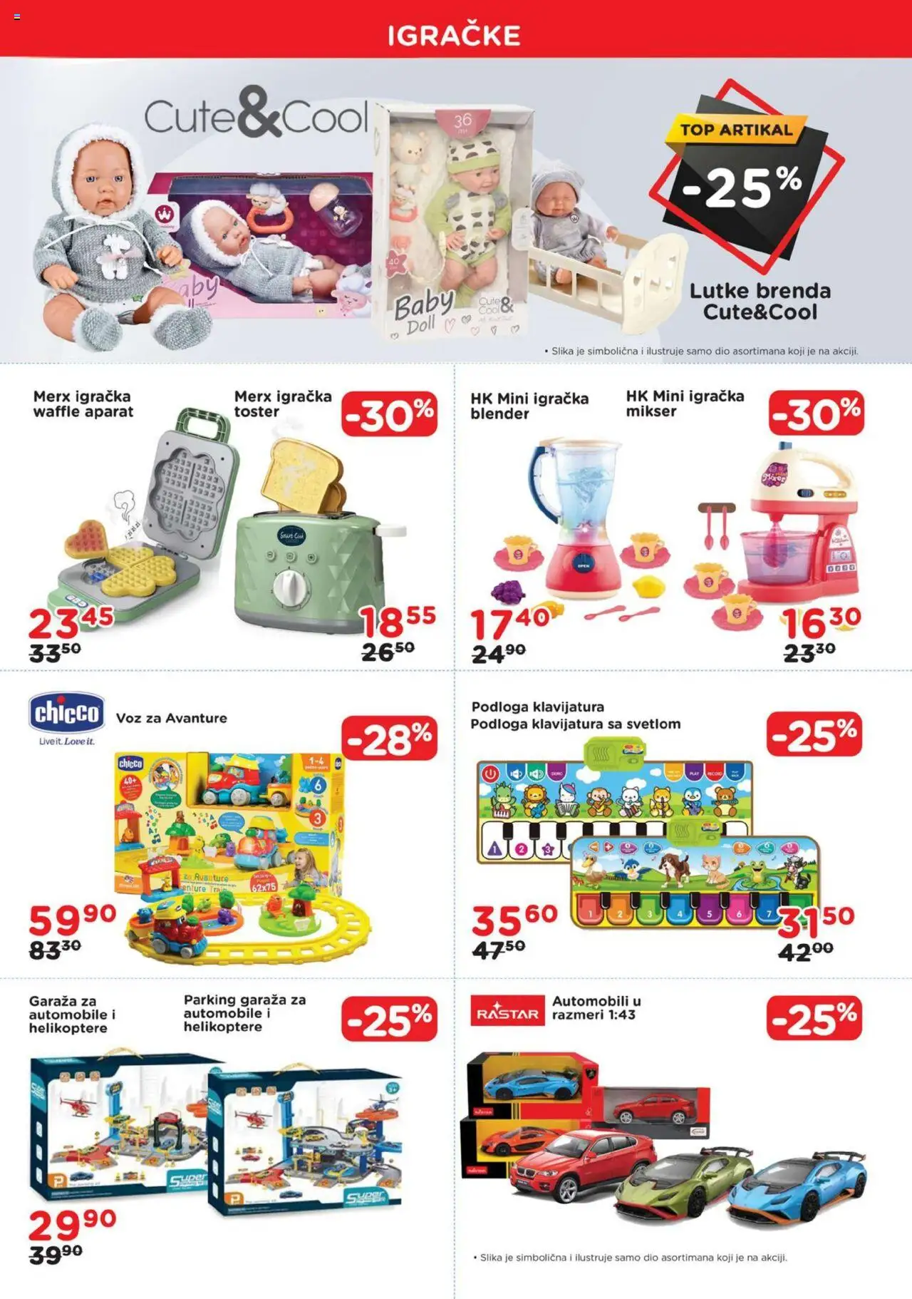 Pregled letka Katalog trgovine AKSA vrijedi od 2025.10.01