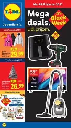 Voorbeeld van Black Friday van winkel Lidl geldig vanaf 24-11-2025
