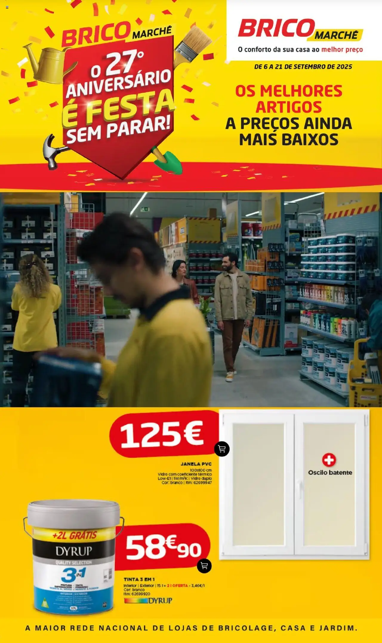 BricoMarché Folheto de 06/09/2025 - catálogo esta semana - página 1