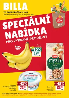 Náhled nabídky: Billa Billa leták - Speciální nabídka platný od 22.04.2026