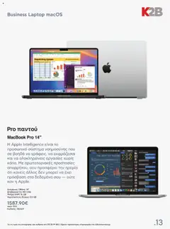 Preview of leaflet Kατάλογος K2B 2025 from shop Kotsovolos valid from 22/04/2025 | Σελίδα: 13