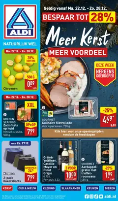 Voorbeeld van Folder week 52 van winkel Aldi geldig vanaf 22-12-2025