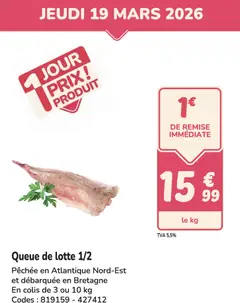Prévisualisation de Promocash PROMO lotte du magasin Promocash formulaire valide 19/03/2026
