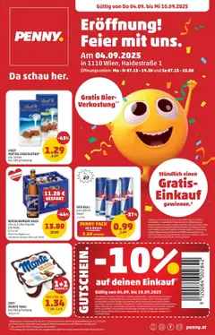 Vorschau der Angebote: Penny Markt Eröffnung in 1110 Wien gültig ab 04.09.2025