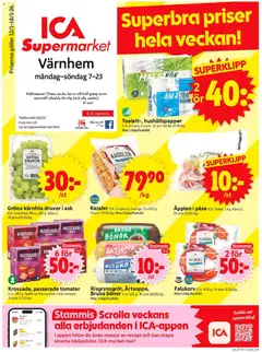Förhandsgranska reklamblad Malmö från butik ICA Supermarket gäller från 12/01/2026