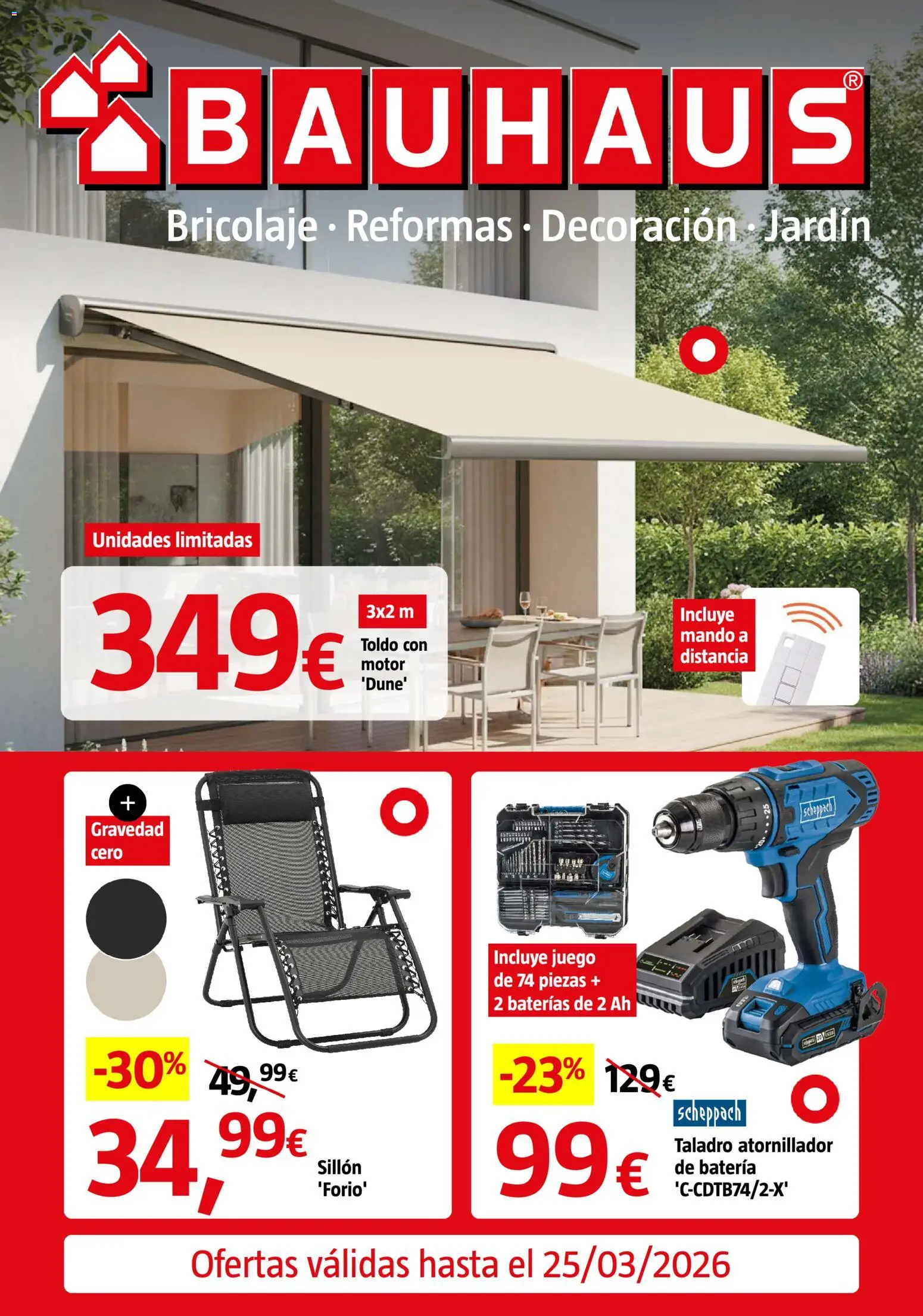 Vista previa del folleto de la tienda Bauhaus válido desde el 26/02/2026 