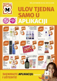 Pregled letka Katalog trgovine Müller vrijedi od 16.02.2026